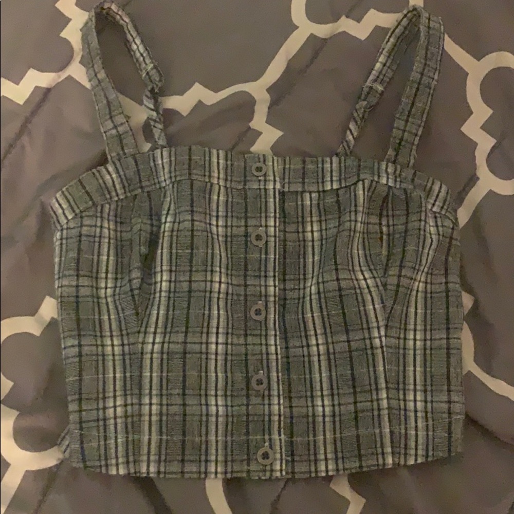 Hollister Gingham top